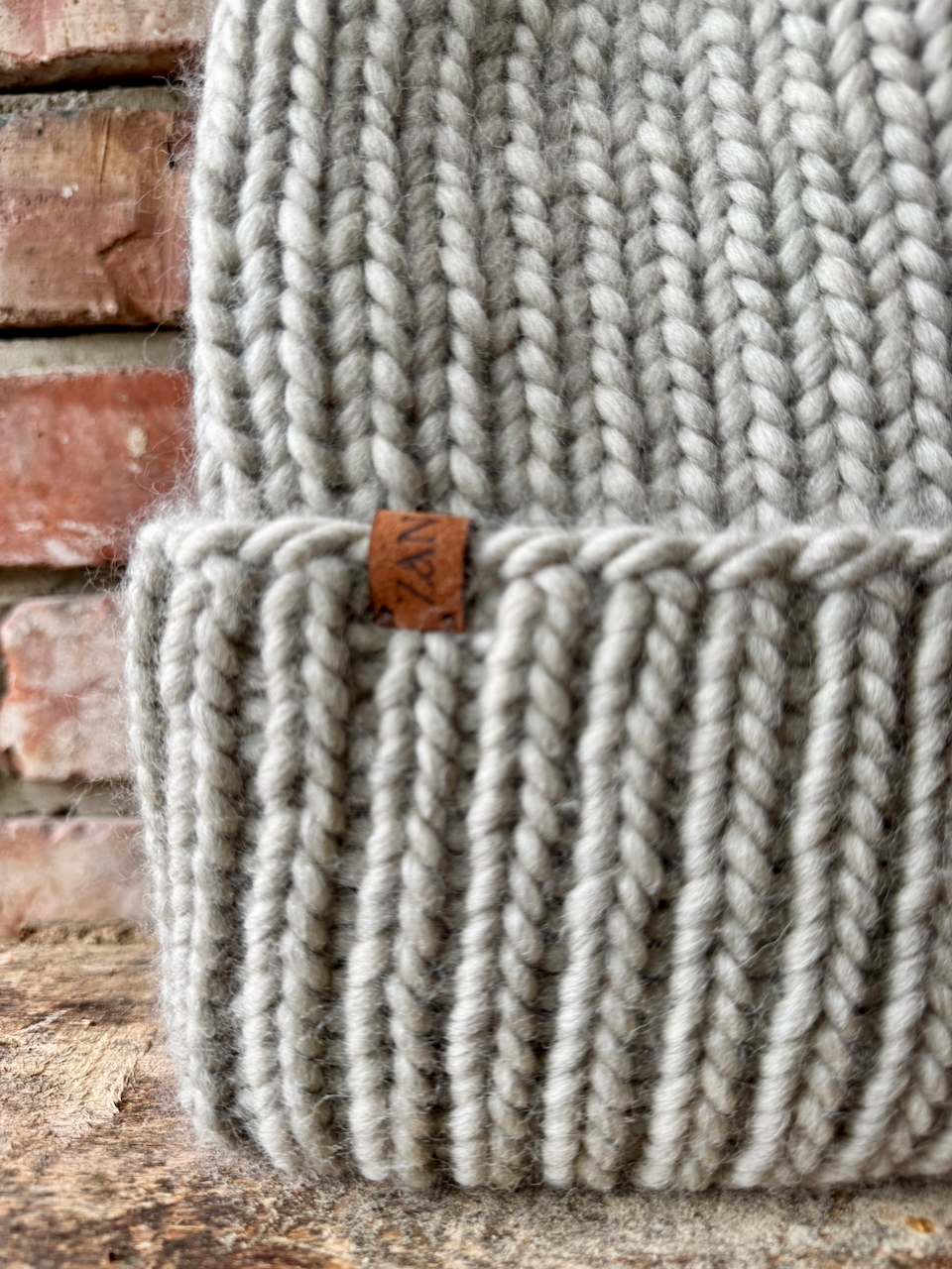Czapka Peru Cozy Rib (szara) - obrazek 2
