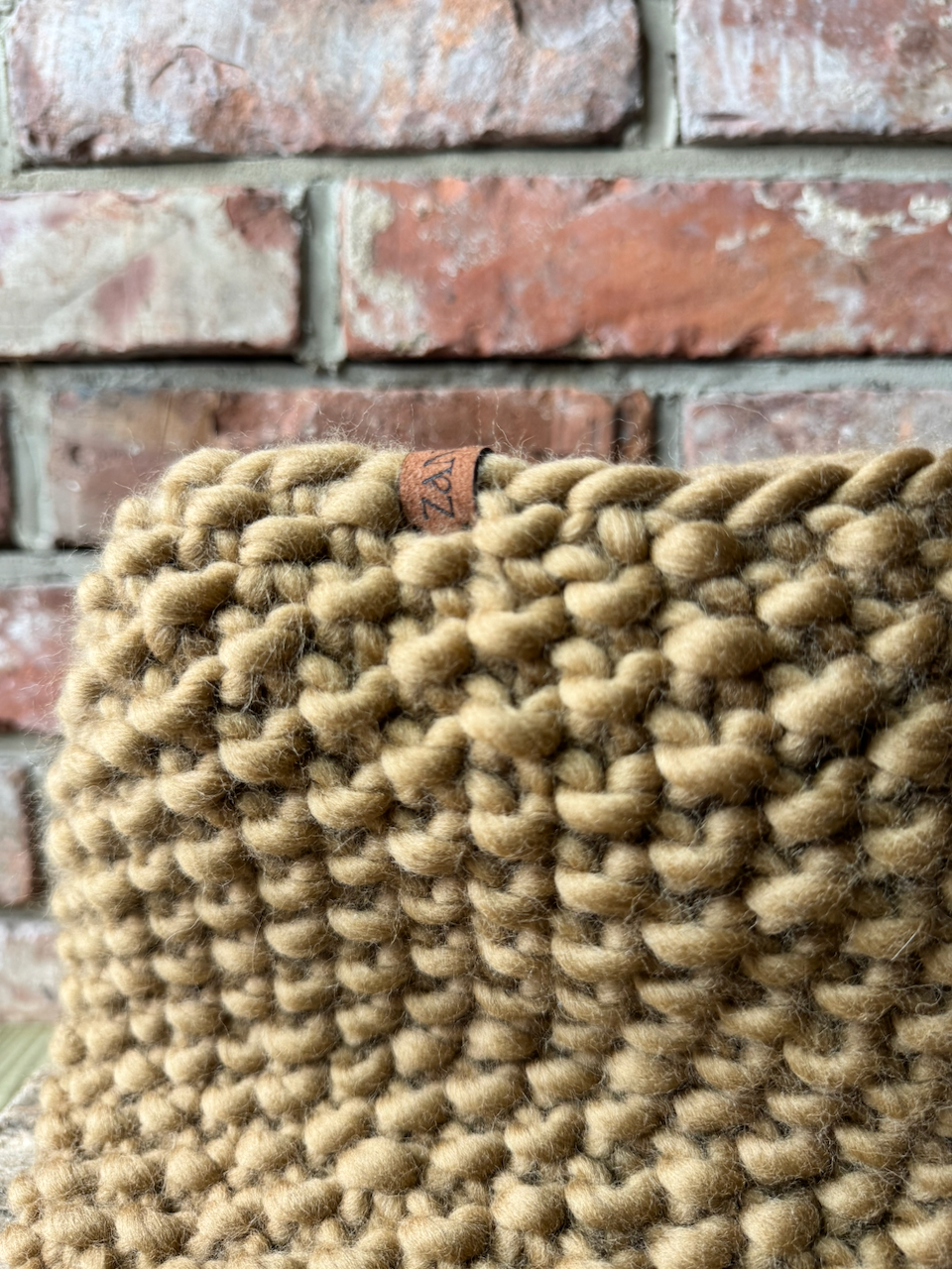 Czapka + komin BIG WOOL (zestaw) - obrazek 4